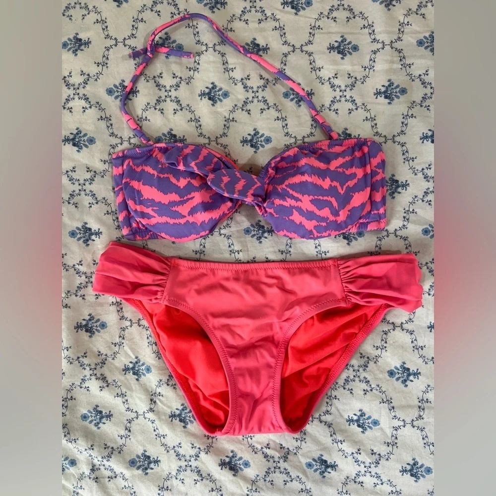 Victoria's Secret | Vintage Pink and Purple Bikini